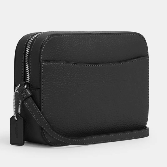 Coach Mini Camera Bag in Black Leather — NWT - Picture 2 of 7